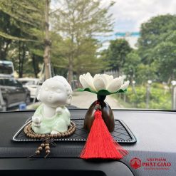 Chú Tiểu Chipi Sứ Xanh Cao Cấp Để Ô Tô 26 Chú Tiểu Chipi Sứ Xanh Cao Cấp Để Ô Tô - Ảnh 10