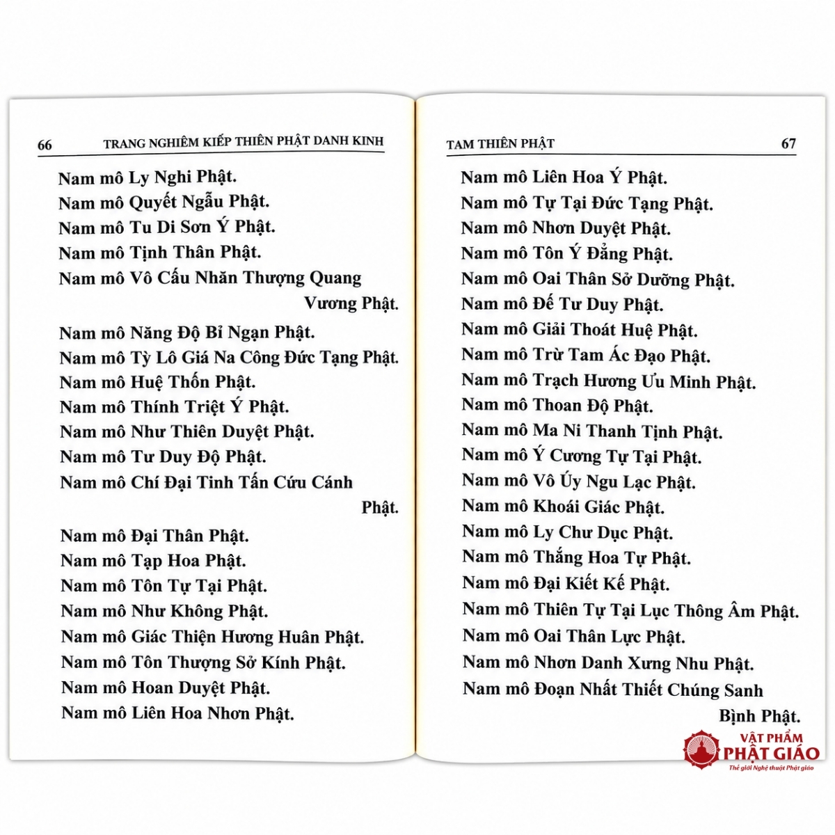 Kinh Hồng Danh Tam Thiên Phật - Dịch giả: Thích Minh Huệ, Chứng minh: Thích Trí Tịnh (NXB Tôn Giáo, Bìa Mềm) 4 Kinh Hồng Danh Tam Thiên Phật - Dịch giả: Thích Minh Huệ, Chứng minh: Thích Trí Tịnh (NXB Tôn Giáo, Bìa Mềm) - Ảnh 4