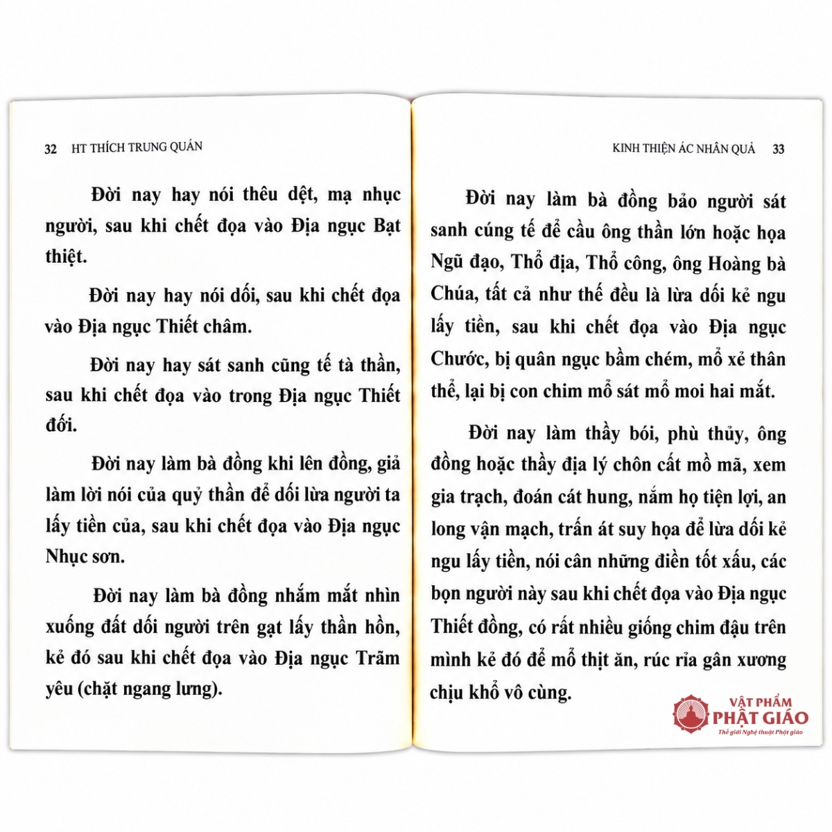 Kinh Thiện Ác Nhân Quả - Thích Trung Quán (NXB Hồng Đức, Bìa Mềm) 3 Kinh Thiện Ác Nhân Quả - Thích Trung Quán (NXB Hồng Đức, Bìa Mềm) - Ảnh 3