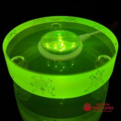 Tháp Xá Lợi Đế Tám Cát Tường Thủy Tinh Có Đế LED, Cao 23cm 21 Tháp Xá Lợi Đế Tám Cát Tường Thủy Tinh Có Đế LED, Cao 23cm - Ảnh 9