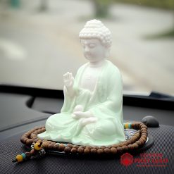 Tượng Phật A Di Đà Sứ Để Taplo Ô Tô 10 Tượng Phật A Di Đà Sứ Để Taplo Ô Tô - Ảnh 3