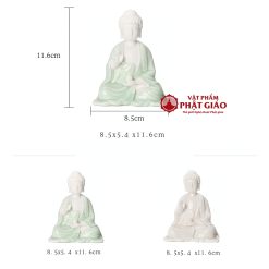 Tượng Phật A Di Đà Sứ Để Taplo Ô Tô 12 Tượng Phật A Di Đà Sứ Để Taplo Ô Tô - Ảnh 5