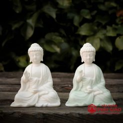 Tượng Phật A Di Đà Sứ Để Taplo Ô Tô 13 Tượng Phật A Di Đà Sứ Để Taplo Ô Tô - Ảnh 6