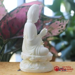 Tượng Phật Bà Quan Âm Để Ô Tô Bằng Ngọc Ngà 18 Tượng Phật Bà Quan Âm Để Ô Tô Bằng Ngọc Ngà - Ảnh 9