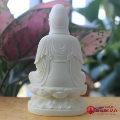 Tượng Phật Bà Quan Âm Để Ô Tô Bằng Ngọc Ngà 19 Tượng Phật Bà Quan Âm Để Ô Tô Bằng Ngọc Ngà - Ảnh 10