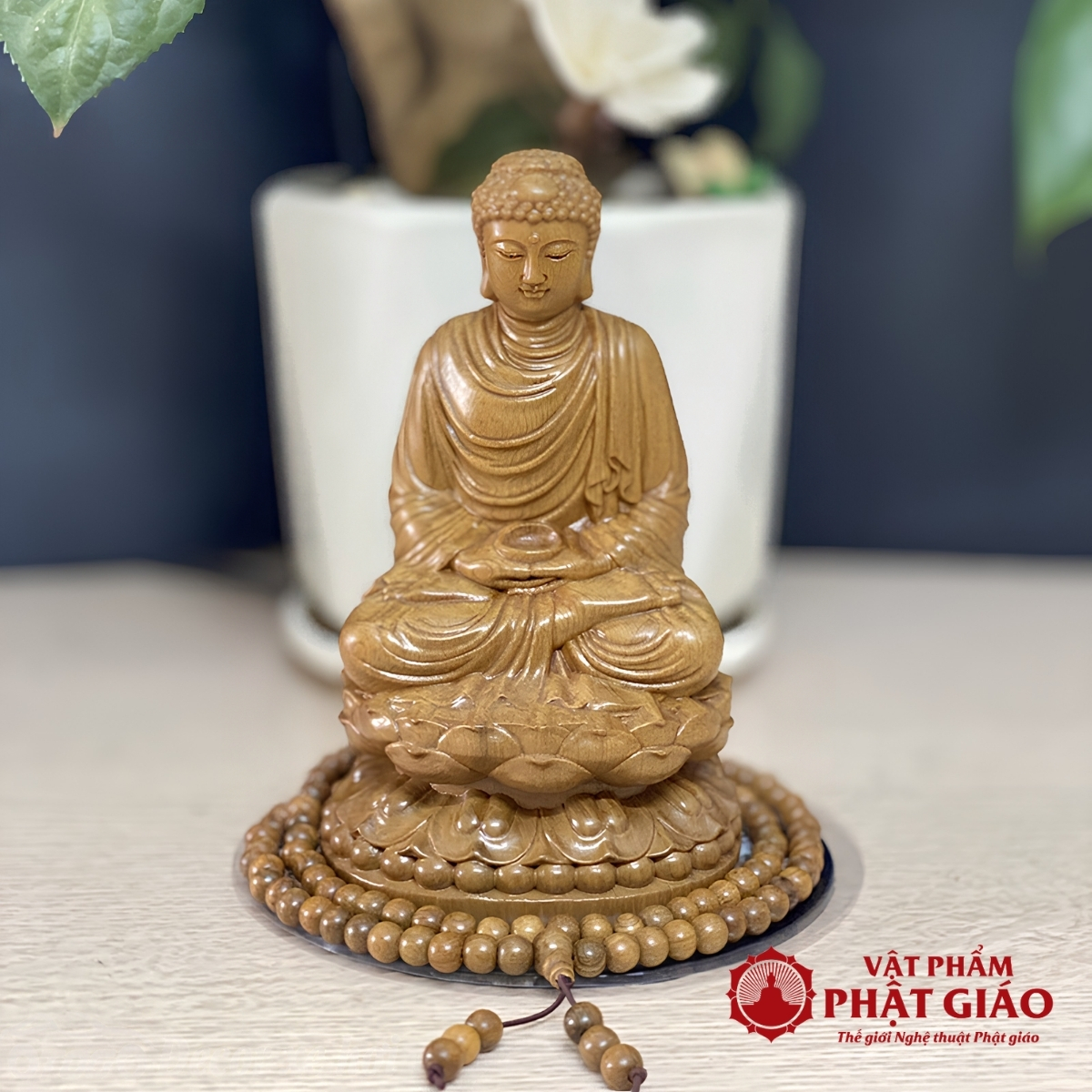 Tượng Phật Thích Ca Mâu Ni Gỗ Bách Xanh Để Ô Tô 2 Tượng Phật Thích Ca Mâu Ni Gỗ Bách Xanh Để Ô Tô - Ảnh 2