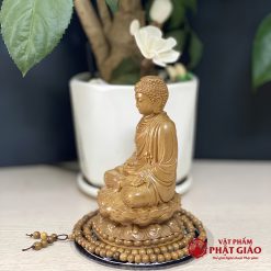 Tượng Phật Thích Ca Mâu Ni Gỗ Bách Xanh Để Ô Tô 12 Tượng Phật Thích Ca Mâu Ni Gỗ Bách Xanh Để Ô Tô - Ảnh 4