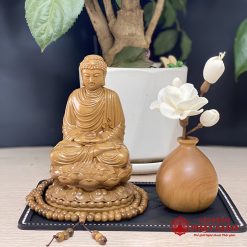 Tượng Phật Thích Ca Mâu Ni Gỗ Bách Xanh Để Ô Tô 14 Tượng Phật Thích Ca Mâu Ni Gỗ Bách Xanh Để Ô Tô - Ảnh 6